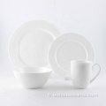 16pcs en gros en porcelaine en porcelaine